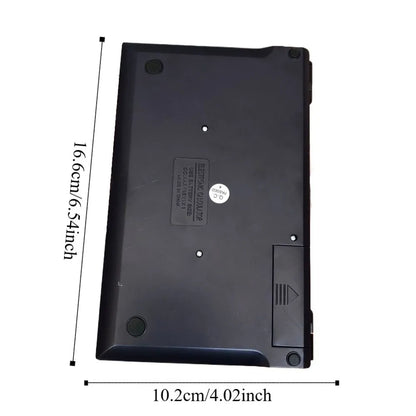 Foldable Flip Cover Solar Calculator Portable 12-Digit Large LCD Financial Office Calculator