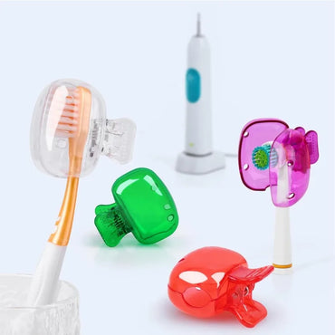 Travel Toothbrush Head Covers 2/4/10-Pack Portable Protective Plastic Toothbrush Caps
