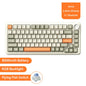 75% Hot-Swappable Mechanical Keyboard — Bluetooth 5.1, 2.4G Wireless & Wired USB-C, PBT Keycaps, RGB, Gasket Mount, Metal Volume Knob