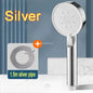 5-Mode High Pressure Handheld Shower Head — Water-Saving G1/2 Universal Silicone Nozzles