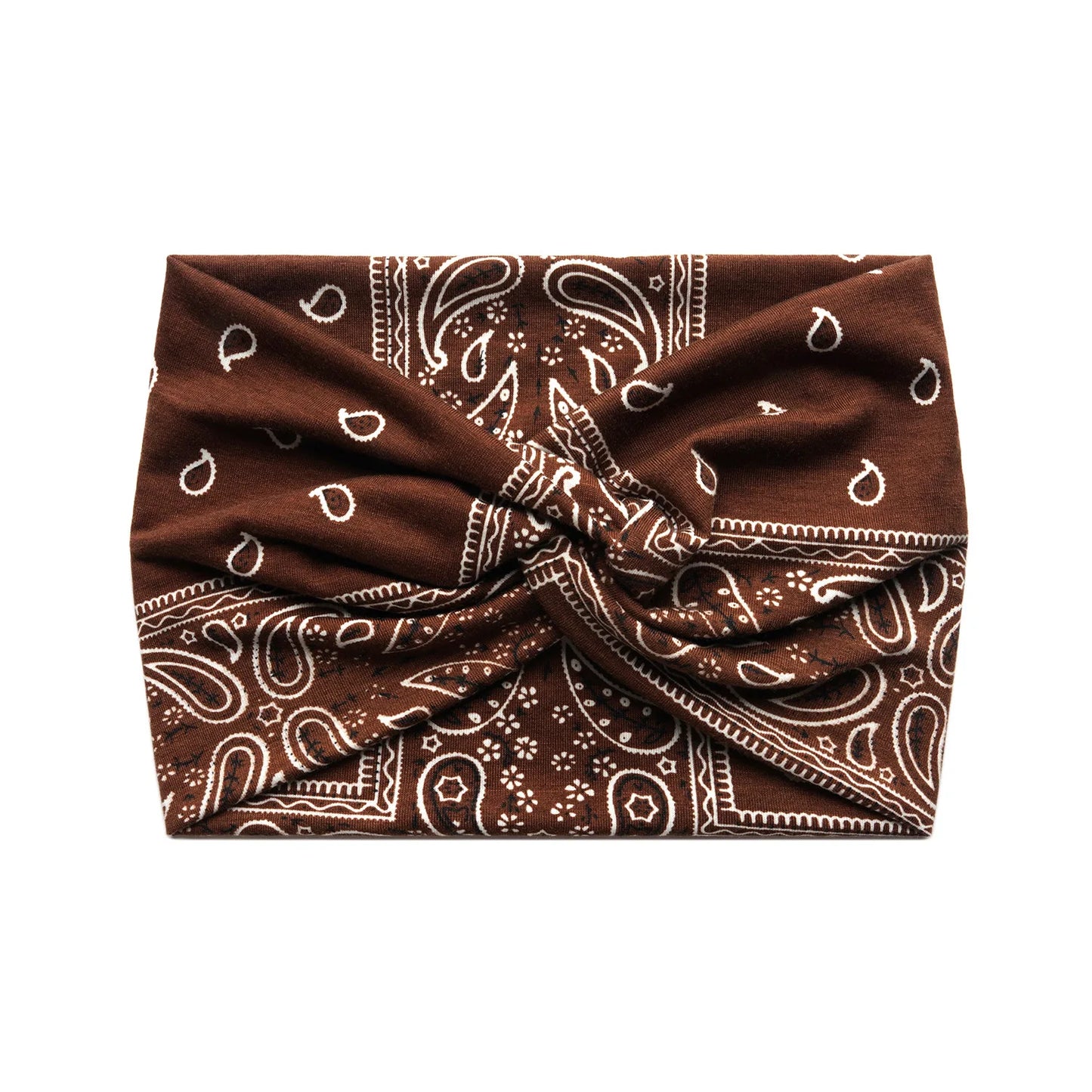 Extra Large Twisted Turban Headband for Women Wide Boho Yoga Workout Hair Band