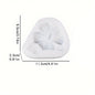 1 Reusable Rose S1-Pack Rose Silicone Mold for Soap, Candle, Clay & Plaster Crafts, Layered Petal Realistic Center, Flexible Reusable DIY Mold