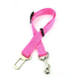 Adjustable Pet Seat Belt for Dogs & Cats 17.7–28.3 in (45–72 cm) Nylon Car Safety Restraint with Quick-Release Clip