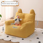 Cute Cartoon Kids Mini Sofa - Linen Toddler Armchair for Reading & Playroom