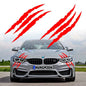 Car Stickers Ghost Claw Car Hood Vinyl Sticker Creative Modification Reflective Stickers Devil Paw Scratches Car Decoration