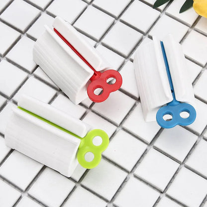 Portable Toothpaste Tube Squeezer Manual Dispenser Holder for Toothpaste & Facial Cleanser