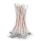 Smokeless Cotton Candle Wicks 30-Pack — 6–20 cm (2.4–7.9 in) Large-Base Woven Wicks for Soy Wax & Kerosene Lamps
