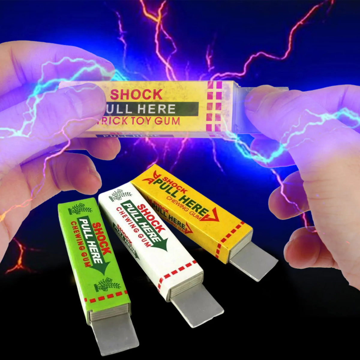 Electric Shock Chewing Gum Prank Toy – Harmless Joke Gift