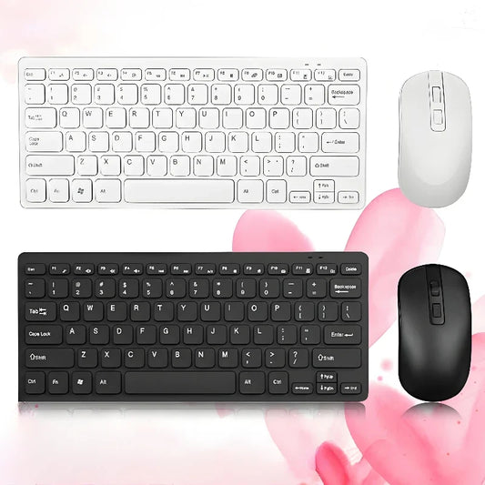 Keyboard and Mouse Sets, High Sensitivity No Delay Keyboard and Mouse, 78 Keys Multi-Functional 2.4G Keyboard Mouse Combo