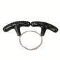 Portable Stainless Steel Wire Saw with Finger Handles for Camping, Hiking & Survival