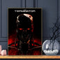 Classic Movie The Terminator Poster Sticky Wall Art Printing Waterproof Home Living Bed Room Bar Aesthetic Decor