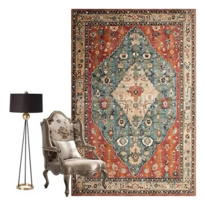 VIKAMA Nordic Large Carpet Living Room Retro Style Bedroom Floor Mat Moroccan Home Decor Sofa Tea Table Large Area Carpet