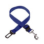 Adjustable Pet Seat Belt for Dogs & Cats 17.7–28.3 in (45–72 cm) Nylon Car Safety Restraint with Quick-Release Clip