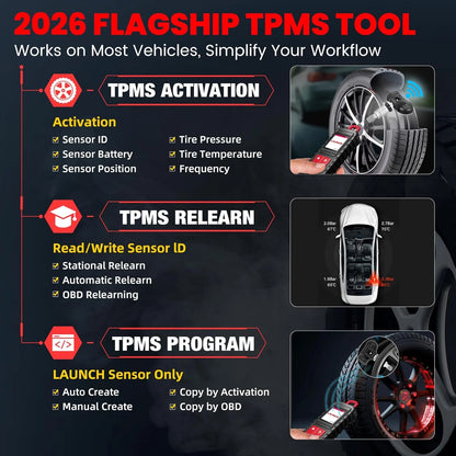 LAUNCH X431 i-TPMS Tire Pressure Diagnostic Tool