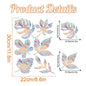 Rainbow Suncatcher Window Stickers – PVC Prism Decals