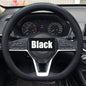 Universal Silicone Steering Wheel Cover – Elastic Non-Slip Grip, Fits 36–40 cm (14–16 in) Wheels, Multi-Color Car Accessory