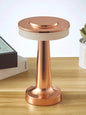 LED Table Lamp Retro Bar Coffee Table Lamp Rechargeable Touch Sensor Wireless Night Light Restaurant Living Room Decor Light