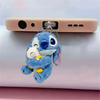 Stitch 2D Phone Dust Plug - Dustproof Charging Port Charm for Type-C & Lightning (Android & iPhone)