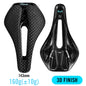 3D Printed Ultralight Carbon Bike Saddle 135/143mm — 105g for MTB, Gravel & Road