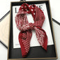 Luxury Satin Silk Square Scarf – Shawl, Hijab & Fashion Wrap 2023