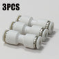 PTFE Tube Pneumatic Connector for 3D Printers — 4mm OD / 2.5mm ID (0.157 in / 0.098 in) for 1.75mm Filament