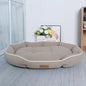 Large Pet Sofa Bed Plush Corduroy Couch for Dogs & Cats Winter Warm Sleeping Mat Cushion