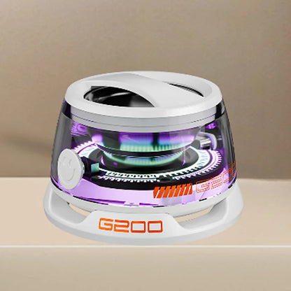 Bluetooth 5.3 Mini Portable Magnetic Speaker with RGB Lighting — Compact Wireless Speaker for PC, MacBook, iPhone & Android