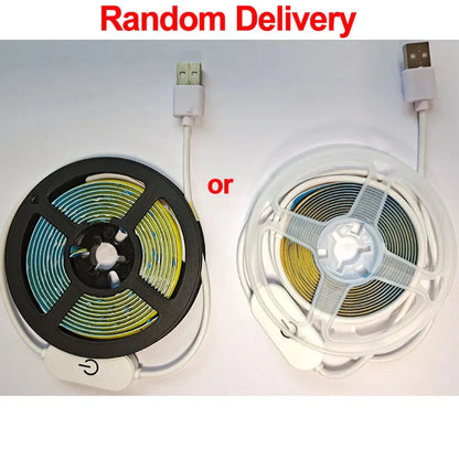 LED COB USB Strip Light – Touch Dimmer Indoor Lighting