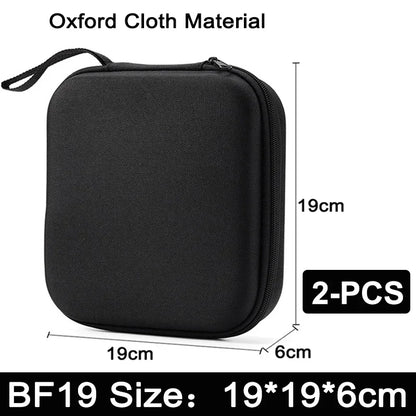 EVA Hard-Shell Earphone Case — Mini Portable Zipper Pouch & Cable Organizer for USB, Chargers, Memory Cards