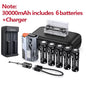 Detachable Power Bank 10,000–50,000mAh | 22.5W Fast Charge Replaceable Battery Pack with Built-In Cable