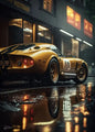 Trending Cars Retro Porsche 911 GT3 RS City Poster and Prints Canvas Painting Wall Art Pictures for Home Living Room Cuadros