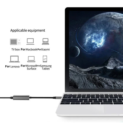 USB-C Gigabit Ethernet Adapter (USB 3.0) RJ45 Network Adapter - Plug & Play for MacBook, Windows, Linux, iPad, Android