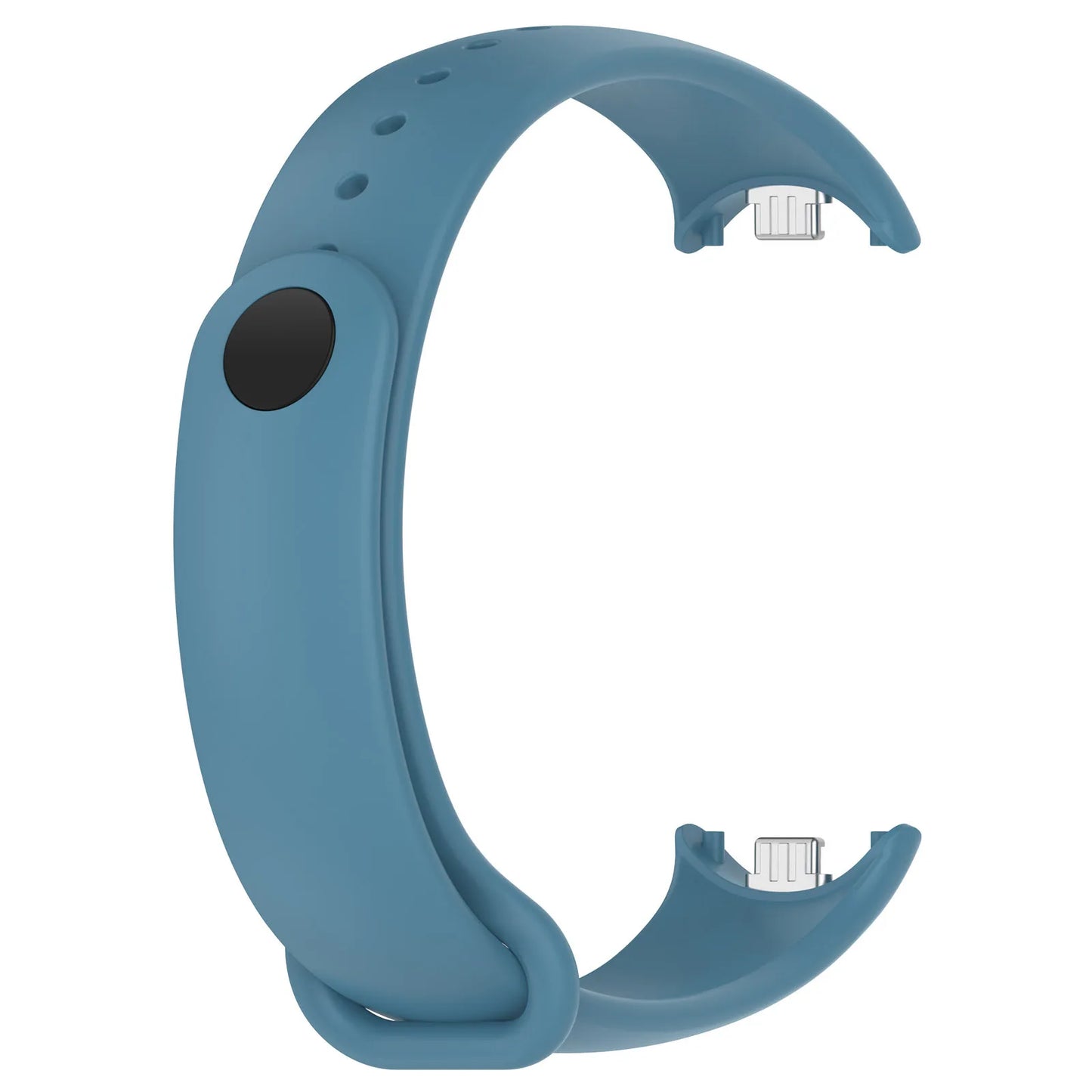 Silicone Sport Strap NFC Rubber Bracelet Replacement for Smart Fitness Bands Unisex