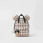 Cartoon Kids School Backpack for 4-6 Years, Nylon Zipper Two-Shoulder Bag