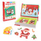 Kids Intelligent 3D Jigsaw Toys Magnetic Puzzle Book Brain Training Games Educational Montessori Toys for Kids Gifts Xmas Toys