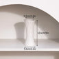 White Ceramic Bud Vase Nordic Matte Decorative Vase for Home Living Room Tabletop Flower Arrangements Photo Props