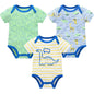 3/6 PCS Baby Cotton Bodysuits Set Short Sleeve Summer Outfits for Newborn Boys & Girls 0–12 Months