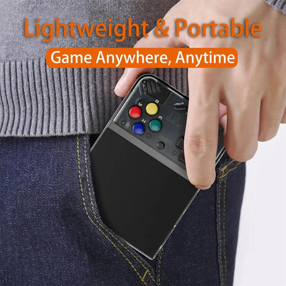 Portable Retro Handheld Game Console 3.5-inch (8.9 cm) IPS Screen Linux Classic Gaming Emulator - Kids Gift