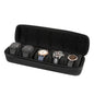 Portable Watch Travel Case and Organizer with Anti-Movement Inserts - Watch Storage Box for Wristwatches