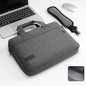 Canvas Laptop Sleeve Briefcase 13–17 Inch — Zippered Shoulder Handbag