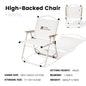 Folding Kermit Camping Chair – Portable Lightweight Carbon Steel Frame