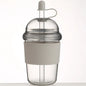 Insulated Flip Straw Bottle — 430ml (14oz) & 630ml (21oz) Leak‑Proof Travel Water Bottle for Coffee, Sports & Work