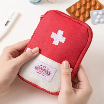 3-Pack Portable First Aid Organizer Bag for Emergency, Travel, Camping & Home