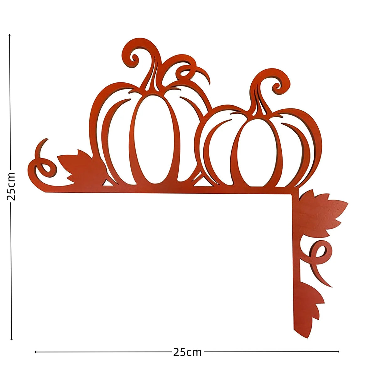 Halloween Wooden Door Frame Corner Decoration – Gothic Spider, Bat & Ghost Ornament for Home Door & Window – 8 Designs