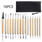Pottery Clay Sculpting Tools Kit - 8-61 Pcs for Carving, Shaping & Modeling