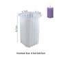 Cylinder Silicone Mold for 3D Scented Candle and Soap Making - DIY Resin, Wax & Plaster Crafts