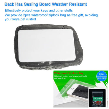 Waterproof Rock Key Hider – Hidden Spare Key Safe for Garden, Yard & RV
