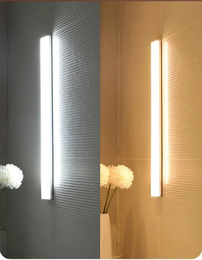 Rechargeable Motion Sensor LED Cabinet Light – Wireless Night Light for Wardrobe, Staircase & Kitchen