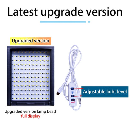 Lithophane LED Backlight Panel CMYK PLA 3D Print Photo DIY Backlight Kit