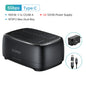 Dual-Bay HDD/SSD Docking Station USB 3.0 Type-C 5Gbps for 2.5"/3.5" Drives with 12V 3A Power Adapter (Supports up to 36TB)